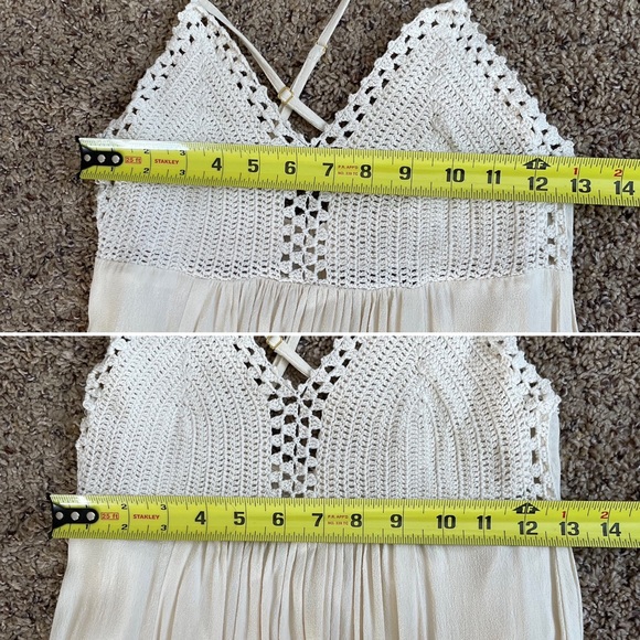 Lulu’s Hippie Chic Cream Maxi Dress - Picture 10 of 11